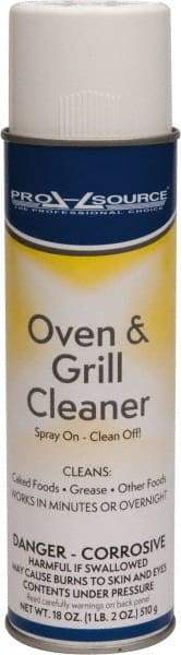 PRO-SOURCE - 18 oz Grill & Oven Cleaner - Comes in Aerosol Can - Exact Industrial Supply