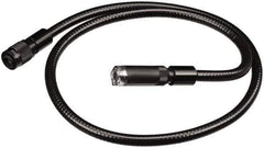 DeWALT - 17mm Diam Camera Replacement Cable - Use with Dewalt Inspection Camera Models DCT410, DCT411 & DCT412 - Exact Industrial Supply