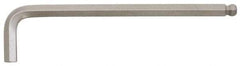 Paramount - 10mm Hex, Long Arm, Ball End Hex Key - 6-45/64" OAL, Steel, Metric System of Measurement - Exact Industrial Supply