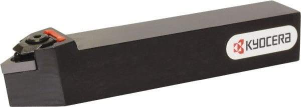 Kyocera - WTEN, Neutral Cut, 60° Lead Angle, 25mm Shank Height x 25mm Shank Width, Negative Rake Indexable Turning Toolholder - 150mm OAL, TN.. 33.. Insert Compatibility, Series WTEN - Exact Industrial Supply