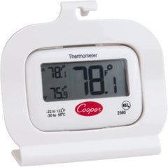 Cooper - Cooking & Refrigeration Thermometers Type: Refrigeration Thermometer Maximum Temperature (F): 122 - Exact Industrial Supply