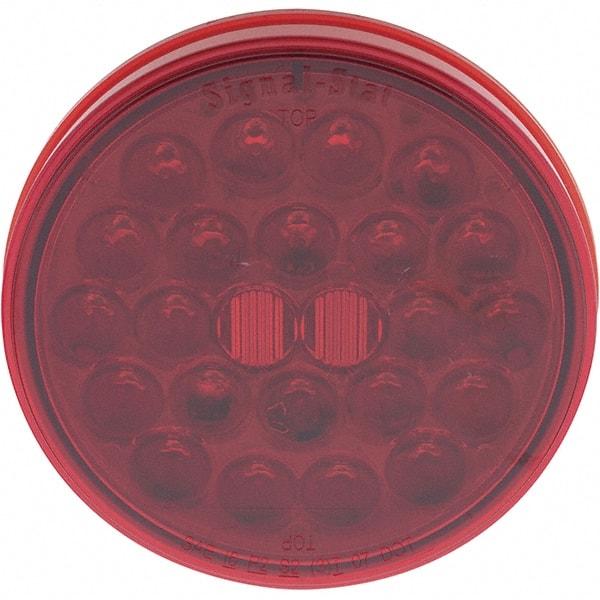 Truck-Lite - 4" Long, 0.38 Amp, Red LED Stop, Turn & Tail Light - 12 Volts - Exact Industrial Supply