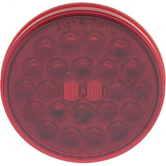 Truck-Lite - 4" Long, 0.38 Amp, Red LED Stop, Turn & Tail Light - 12 Volts - Exact Industrial Supply
