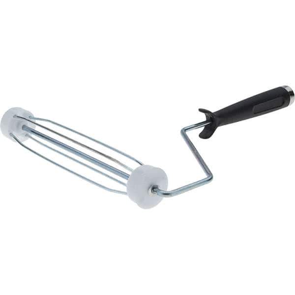 Weiler - 9" Wide Roller Frame - Metal Frame, Plastic Handle - Exact Industrial Supply