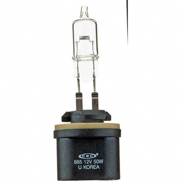 Value Collection - 12.8 Volt, Halogen Miniature & Specialty T3-1/4 Lamp - Axial Prefocus (P29t) Base - Exact Industrial Supply