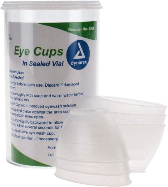 Medique - Portable Eye Wash Station Accessories Type: Disposable Eyecup Includes: Shaped Cups - Exact Industrial Supply