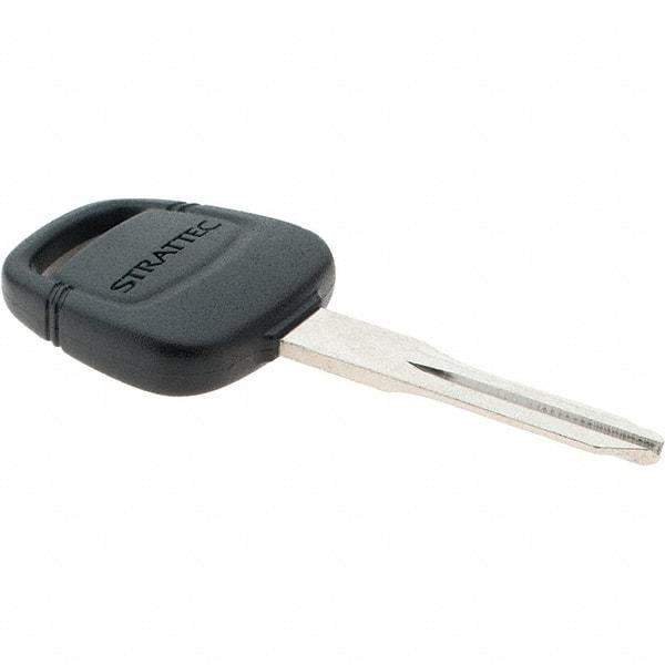 Value Collection - Strattec Transponder Key Blank - Nickel/Plastic - Exact Industrial Supply