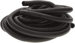 Value Collection - 25' Long, Flexible Wire Loom Conduit - Plastic, 3/4" ID - Exact Industrial Supply