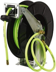 Legacy - 50' Spring Retractable Hose Reel - 300 psi, Hose Included - Exact Industrial Supply