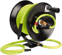 Legacy - 50' Manual Hose Reel - 300 psi, Hose Included - Exact Industrial Supply