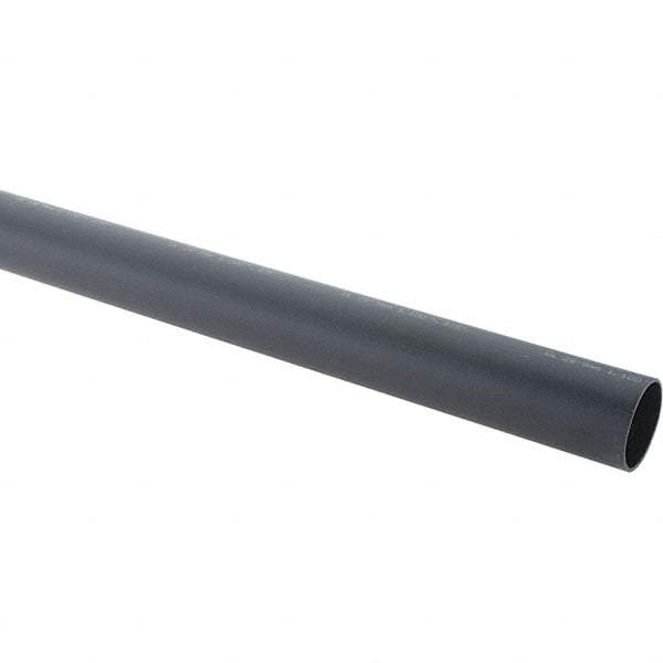 Value Collection - 48" Long Heat Shrink Electrical Tubing - Black - Exact Industrial Supply