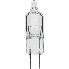 Import - 12 Volt, Halogen Miniature & Specialty T2-1/4 Lamp - G4 Bi-Pin Base - Exact Industrial Supply
