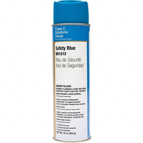 Made in USA - Spray Paints Type: Spray Paint Color: Blue - Exact Industrial Supply