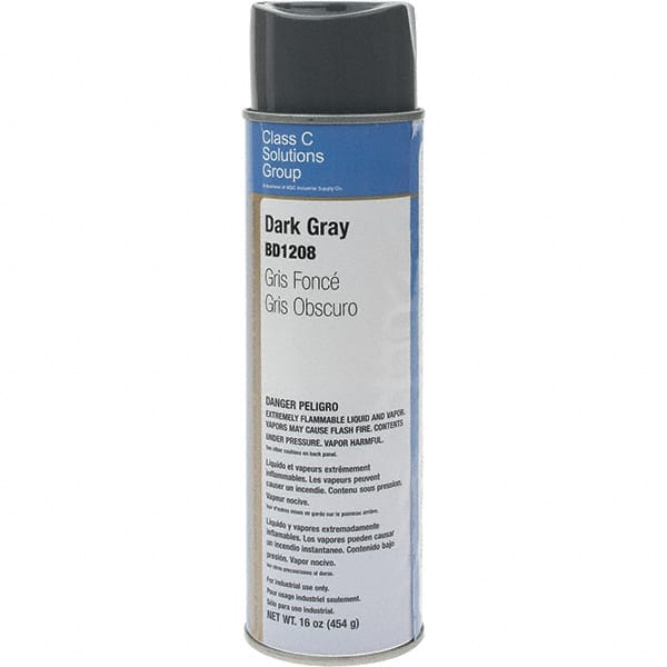 Made in USA - Spray Paints Type: Spray Paint Color: Gray - Exact Industrial Supply
