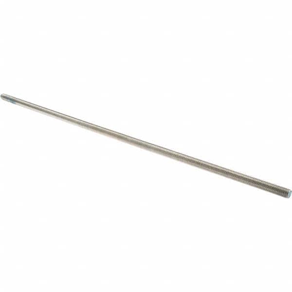 Threaded Rod: 3/4-10, 3' Long, Stainless Steel, Grade 304 (18-8)