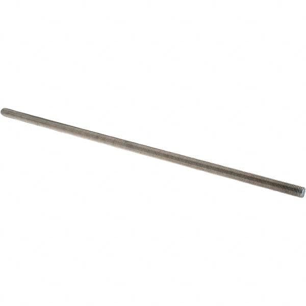 Value Collection - 1-8 x 3' Stainless Steel General Purpose Threaded Rod - Exact Industrial Supply