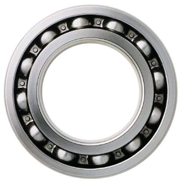 SKF - 65mm Bore Diam, 160mm OD, Open Deep Groove Radial Ball Bearing - 37mm Wide, 1 Row, Round Bore, 17,500 Lb Static Capacity, 26,800 Lb Dynamic Capacity - Exact Industrial Supply