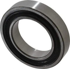 SKF - 55mm Bore Diam, 90mm OD, Double Seal Deep Groove Radial Ball Bearing - 18mm Wide, 1 Row, Round Bore, 21,200 Nm Static Capacity, 29,600 Nm Dynamic Capacity - Exact Industrial Supply