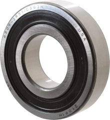 SKF - 45mm Bore Diam, 100mm OD, Double Seal Deep Groove Radial Ball Bearing - 25mm Wide, 1 Row, Round Bore, 31,500 Nm Static Capacity, 55,300 Nm Dynamic Capacity - Exact Industrial Supply