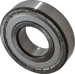 SKF - 45mm Bore Diam, 100mm OD, Double Shield Deep Groove Radial Ball Bearing - 25mm Wide, 1 Row, Round Bore, 31,500 Nm Static Capacity, 55,300 Nm Dynamic Capacity - Exact Industrial Supply