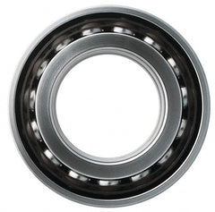 Angular Contact Ball Bearing: 50 mm Bore Dia, 110 mm OD, 27 mm OAW, Without Flange 40 ° Contact Angle, 47,500 lb Static Load, 74,100 lb Dynamic Load