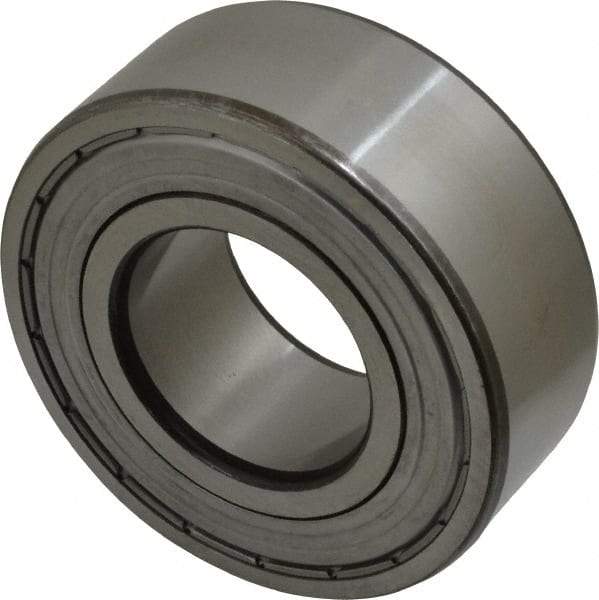 SKF - 35mm Bore Diam, 72mm OD, Double Shield Angular Contact Radial Ball Bearing - 27mm Wide, 2 Rows, Round Bore, 27,500 Lb Static Capacity, 37,700 Lb Dynamic Capacity - Exact Industrial Supply