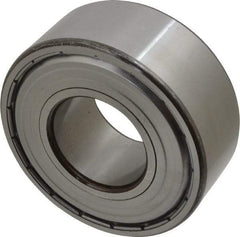 SKF - 50mm Bore Diam, 110mm OD, Double Shield Angular Contact Radial Ball Bearing - 44.4mm Wide, 2 Rows, Round Bore, 64,000 Lb Static Capacity, 85,200 Lb Dynamic Capacity - Exact Industrial Supply