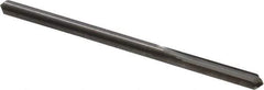 Hertel - 0.1275" Solid Carbide 4 Flute Chucking Reamer - Straight Flute, 0.1275" Straight Shank, 5/8" Flute Length, 2-1/4" OAL - Exact Industrial Supply