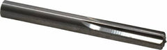 Hertel - 0.367" Solid Carbide 6 Flute Chucking Reamer - Straight Flute, 0.367" Straight Shank, 1-1/4" Flute Length, 3-1/2" OAL - Exact Industrial Supply