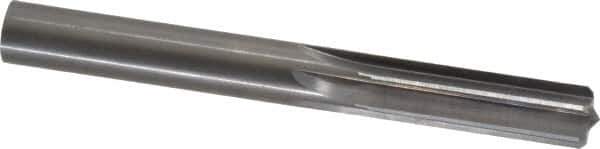 Hertel - 0.378" Solid Carbide 6 Flute Chucking Reamer - Straight Flute, 0.378" Straight Shank, 1-1/4" Flute Length, 3-1/2" OAL - Exact Industrial Supply