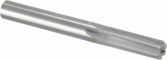 Hertel - 0.382" Solid Carbide 6 Flute Chucking Reamer - Exact Industrial Supply