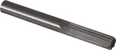 Hertel - 0.383" Solid Carbide 6 Flute Chucking Reamer - Straight Flute, 0.383" Straight Shank, 1-1/4" Flute Length, 3-1/2" OAL - Exact Industrial Supply