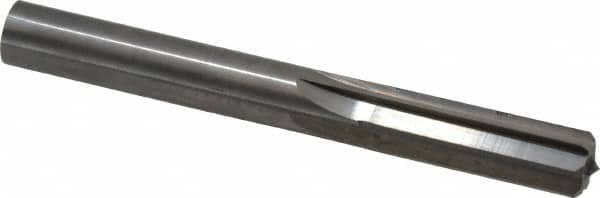 Hertel - 0.391" Solid Carbide 6 Flute Chucking Reamer - Exact Industrial Supply