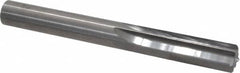 Hertel - 0.443" Solid Carbide 6 Flute Chucking Reamer - Exact Industrial Supply