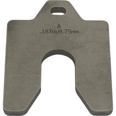 Maudlin Products - Metal Shim Stock Type: Slotted Shim Material: Stainless Steel - Exact Industrial Supply