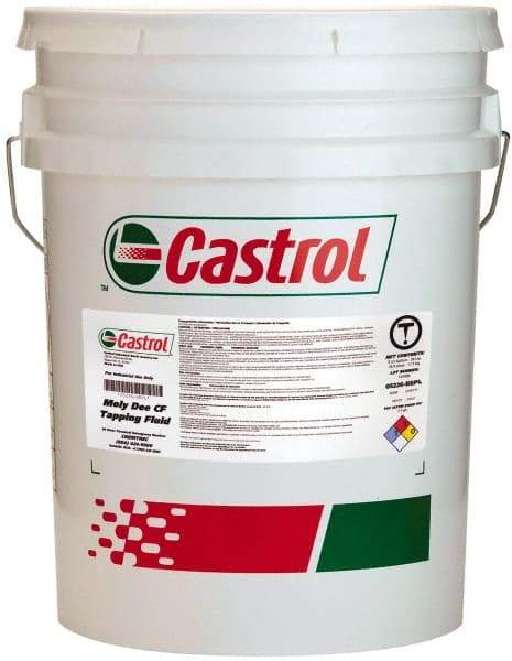 Castrol - Variocut C Moly Dee, 5 Gal Pail Cutting & Tapping Fluid - Straight Oil - Exact Industrial Supply