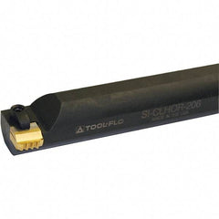 Tool-Flo - Internal Thread, Right Hand Cut, 2-1/2" Shank Width x 2-1/2" Shank Height Indexable Threading Toolholder - 14" OAL, CR-5B1-4I, CR-5B75-4I, CR-8B75-4I Insert Compatibility, SI-CLHO Toolholder - Exact Industrial Supply