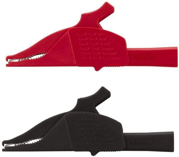 Milwaukee Tool - Black/Red Electrical Test Equipment Clip - Use with 2205-20, 2206-20, 2207-20, 2216-20, 2217-20, 2235-20, 2236-20, 2237-20, 2238-21 & 2239-21 Milwaukee Meters - Exact Industrial Supply