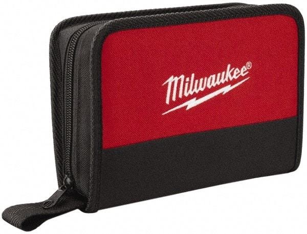 Milwaukee Tool - Red/Black Electrical Test Equipment Case - Use with All Milwaukee Test & Measurement Accessorsies - Exact Industrial Supply