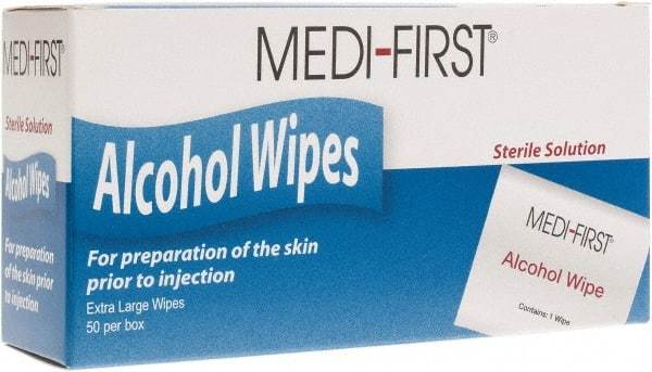 Medique - Wound Care Wipe - Box, Alcohol Wipe and Pad - Exact Industrial Supply