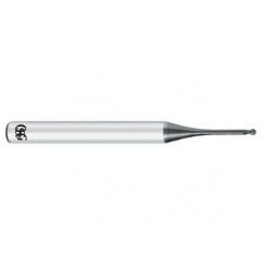 3mm x 6mm x 2.4mm x 50mm 2Fl Carbide Ball OSG EXOCARB® WXS® End Mill-WXS - Exact Industrial Supply