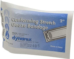 Medique - 2" Wide, General Purpose Gauze Roll - Gauze Bandage - Exact Industrial Supply