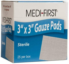 Medique - 3" Long x 3" Wide, General Purpose Pad - Gauze Bandage - Exact Industrial Supply