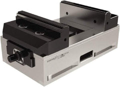 Schunk - 160mm Jaw Width, 280mm Max Jaw Opening, 50mm Throat Depth, Manual Precision Self Centering Vise - Exact Industrial Supply