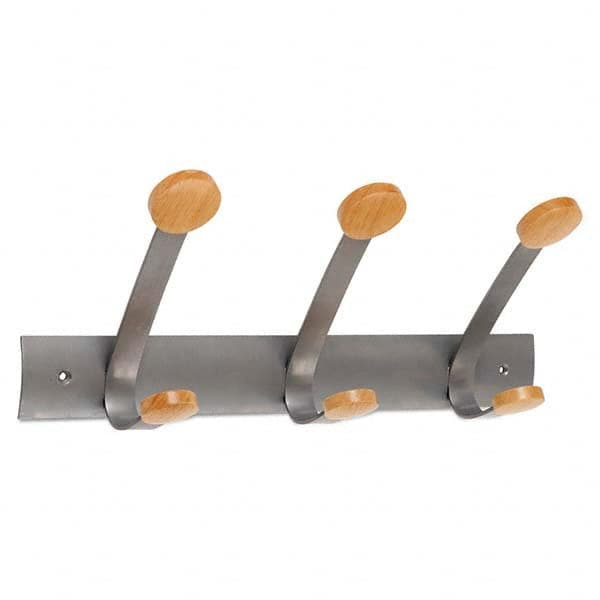 Alba - Coat Racks, Hooks & Shelving Type: Hangers Number of Hooks: 3 - Exact Industrial Supply