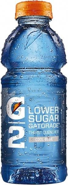 Gatorade - 20 oz Bottle Cool Blue Activity Drink - Ready-to-Drink - Exact Industrial Supply