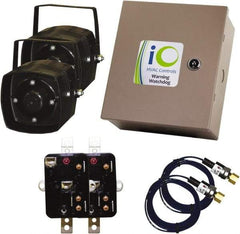 iO HVAC Controls - 1 or 3 Phase, 24 VAC, 0-2A Amp, 2 Max Fuse A, Air Conditioner Theft Alarm - 11" Wide x 11" Deep x 11" High, For Use with Condensing Unit - Exact Industrial Supply