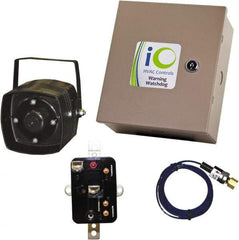 iO HVAC Controls - 1 or 3 Phase, 24 VAC, 0-2A Amp, 2 Max Fuse A, Air Conditioner Theft Alarm - 11" Wide x 11" Deep x 11" High, For Use with Condensing Unit - Exact Industrial Supply