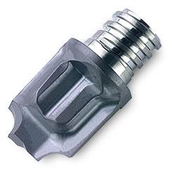45R10009T6RA16 IN2005 S.C. End Mill  - Indexable Milling Cutter - Exact Industrial Supply