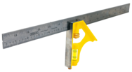 STANLEY® Premium Die-Cast Handle Combination Square – 16" - Exact Industrial Supply